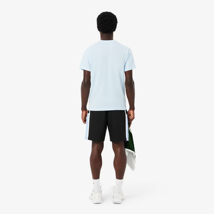 Lightweight Colour-Block Stripe Tennis Shorts