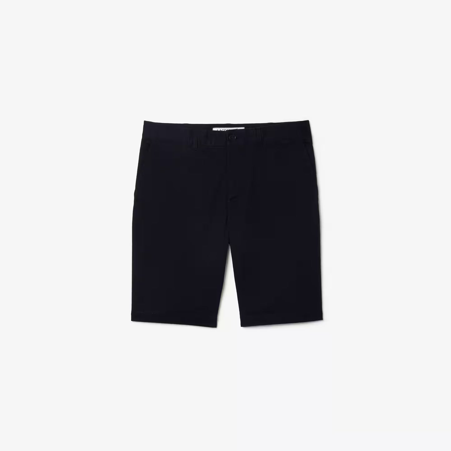 Schmal geschnittene Stretch-Chino-Shorts aus Baumwolle