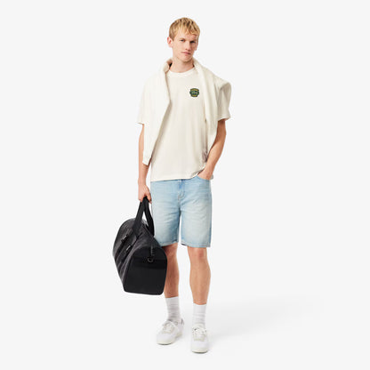 T-shirt badge en coton
