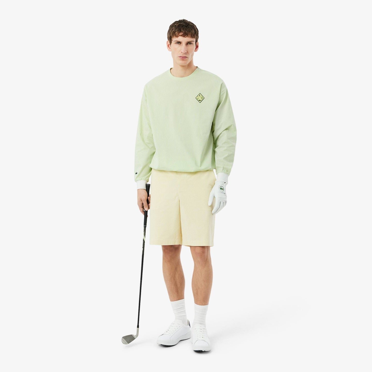 Ultra Dry Seersucker Golf-Sweatshirt