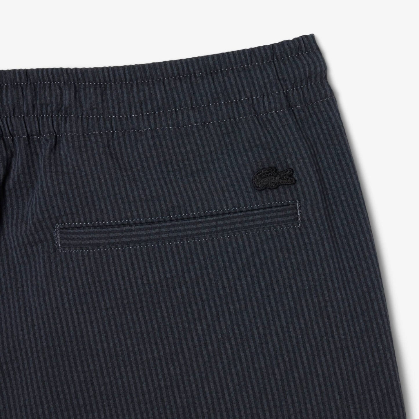 Baumwoll-Seersucker-Shorts