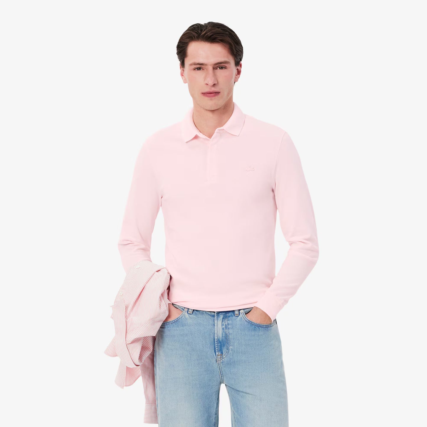 Regular Fit Paris Stretch Pique Polo Shirt