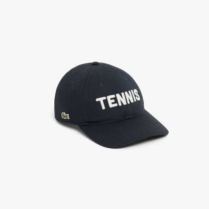Embroidered Cotton Twill Cap