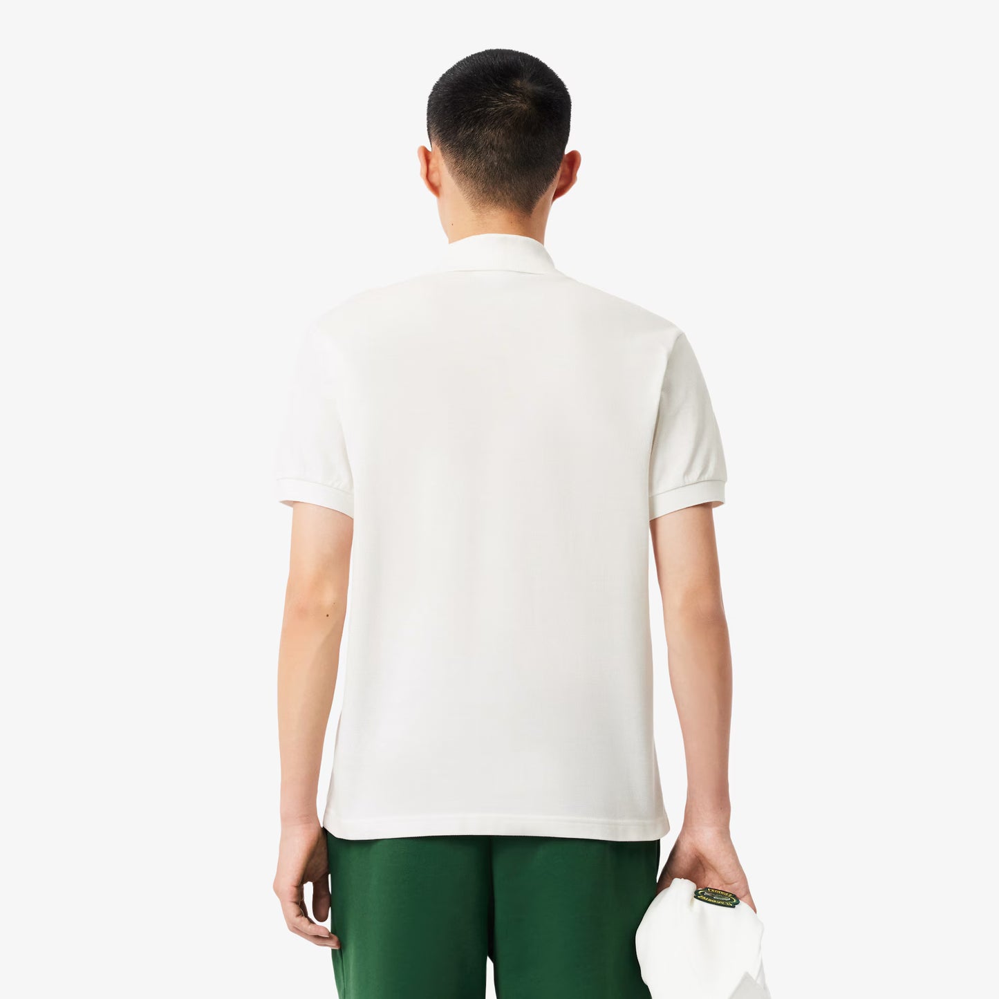 Classic Fit Petit Pique Badge Polo Shirt