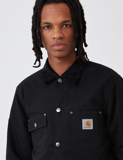 Michigan Coat (gefüttert) - Black Rigid