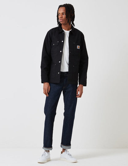 Michigan Coat (gefüttert) - Black Rigid