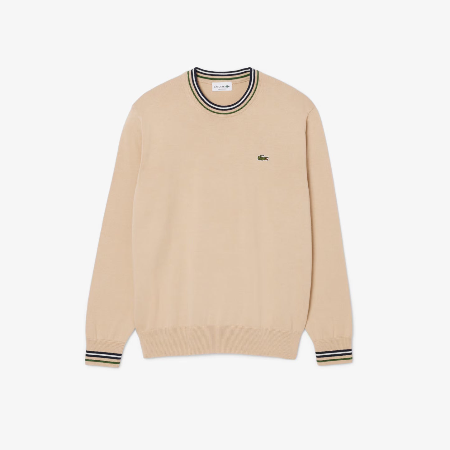Striped Cotton Jersey Sweater