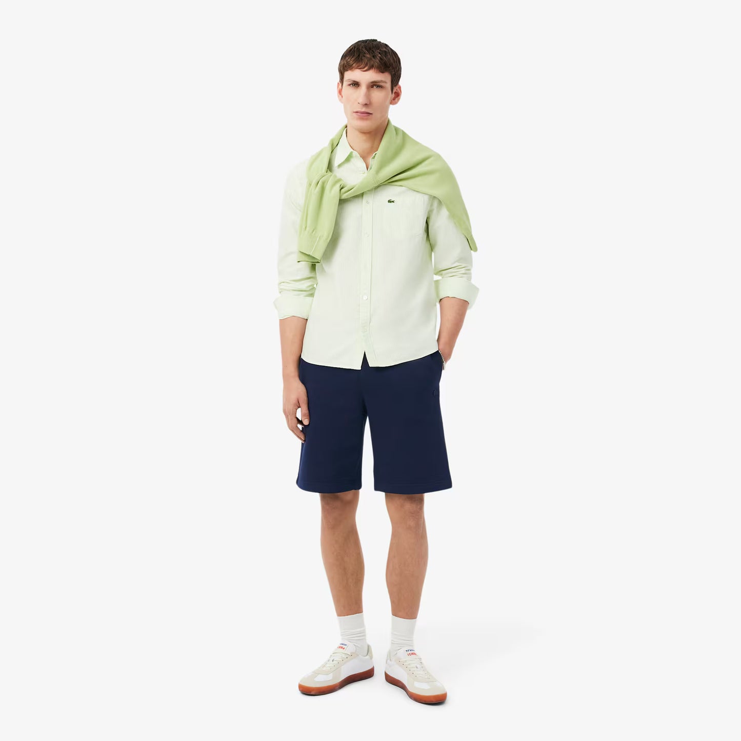Relaxed Fit Fleece Shorts