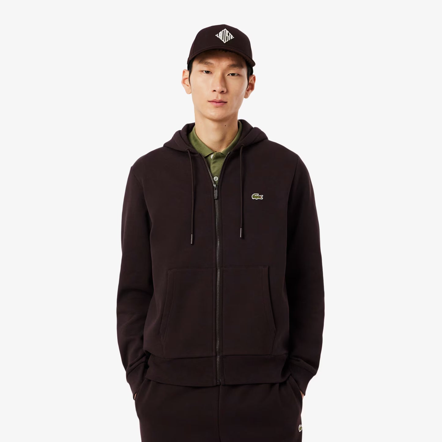 Zip-Up Fleece Hoodie