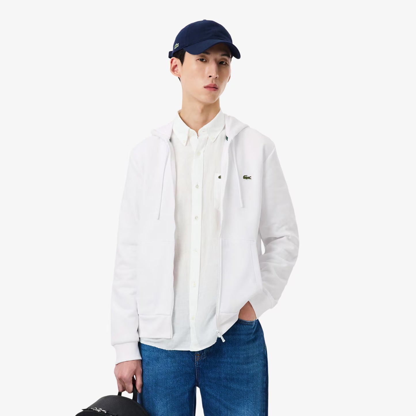 Zip-Up Fleece Hoodie