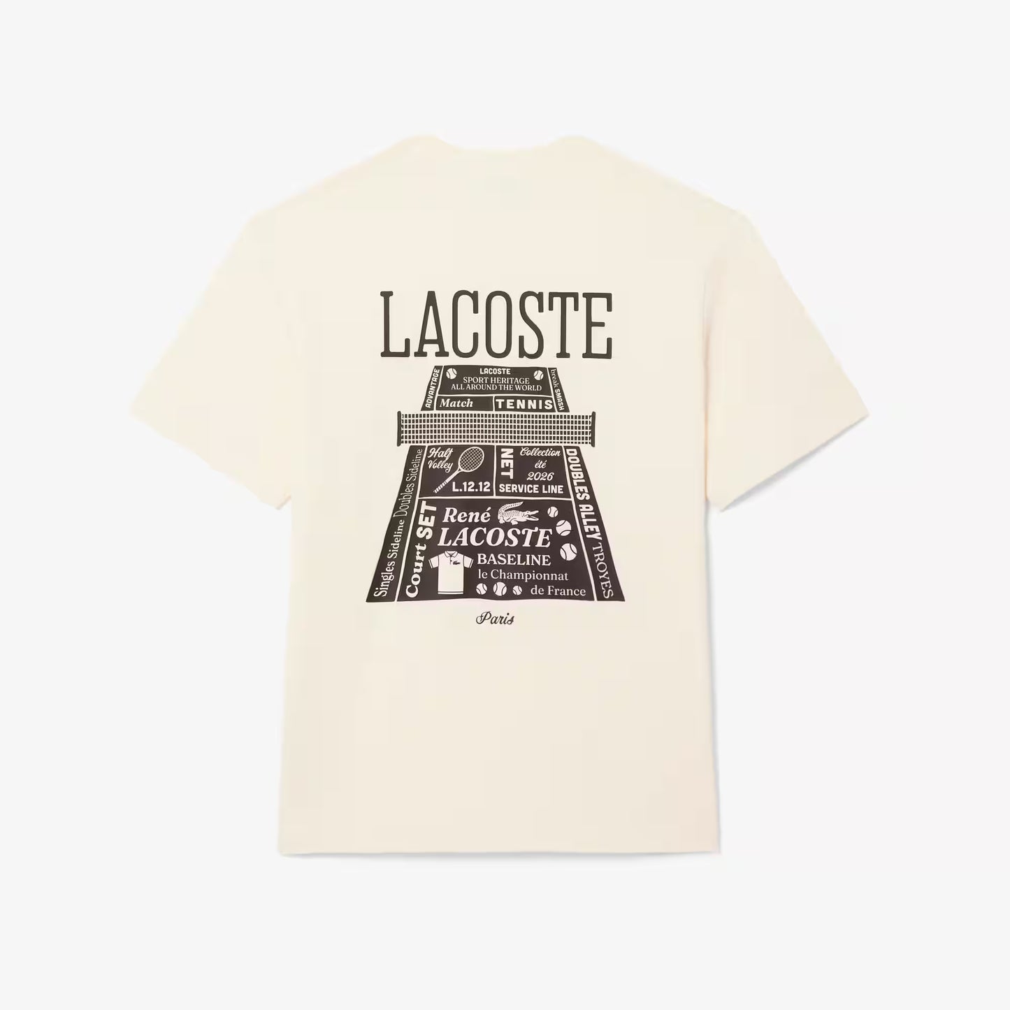 Bedrucktes T-Shirt aus schwerer Baumwolle