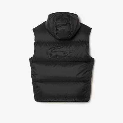 Water-Repellent Short Puffed Vest