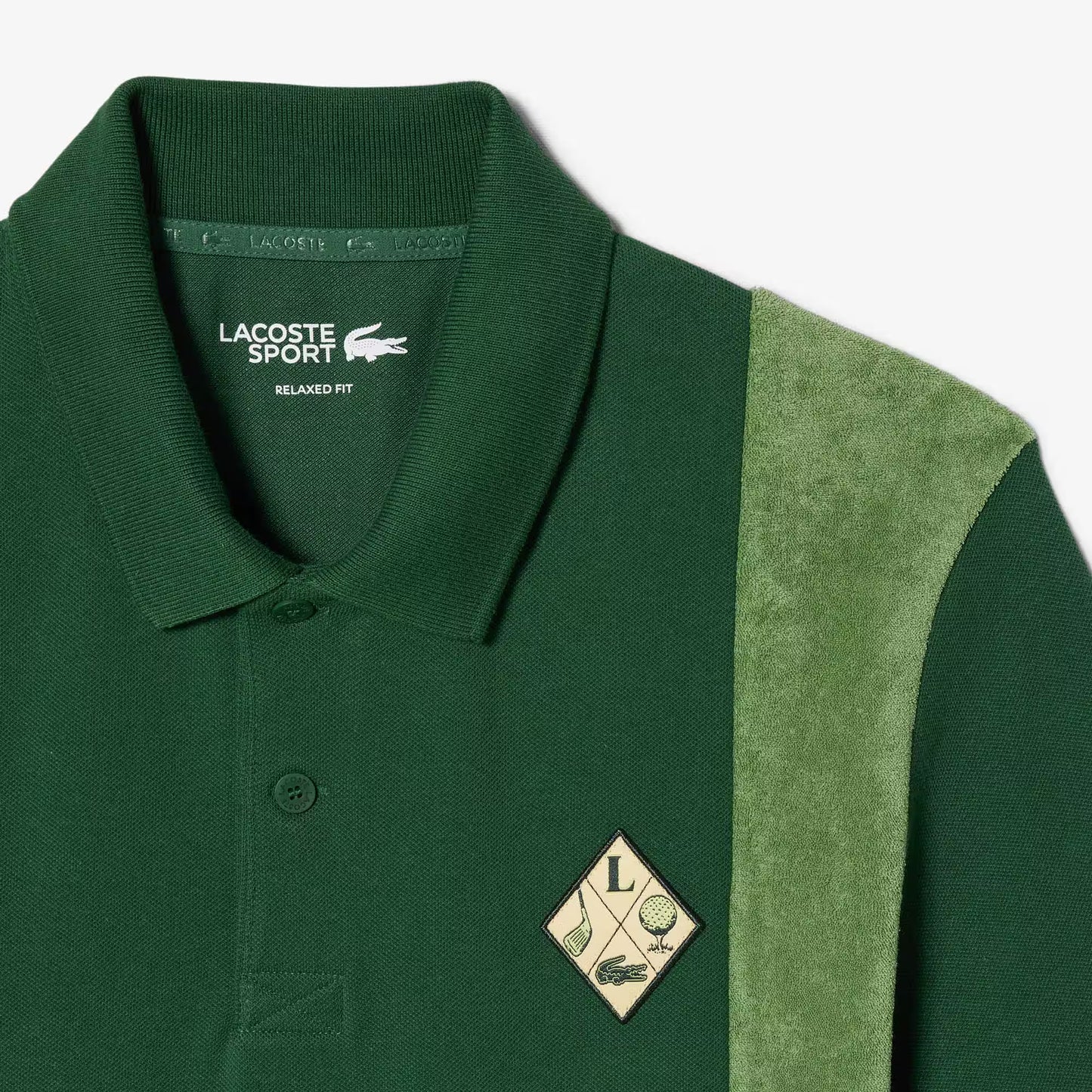 Relaxed Fit Pique Golf Polo Shirt