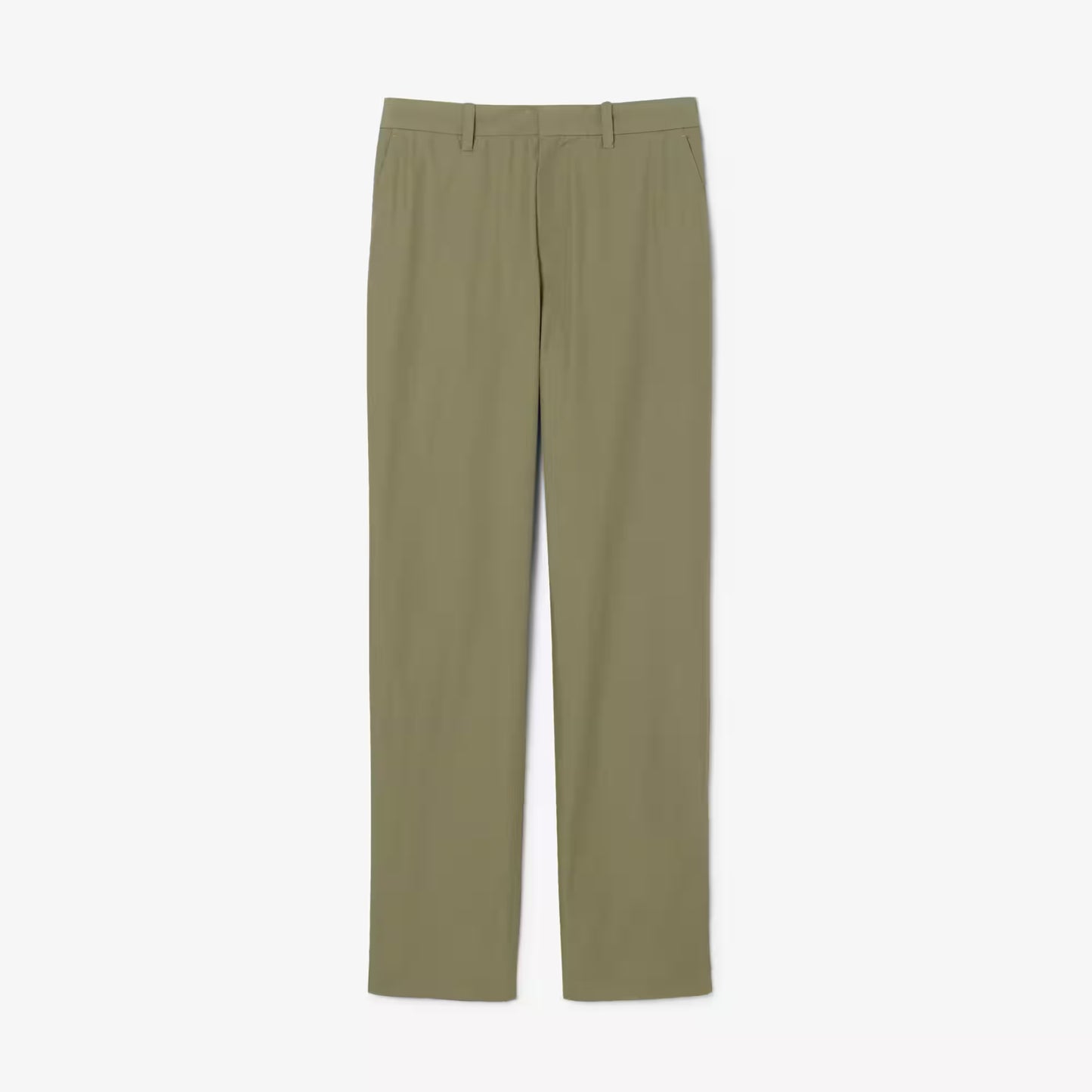 Pantalon chino en twill de coton à coupe droite