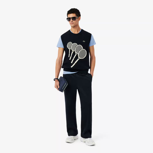 Leichtes Pima Baumwoll-V-Neck T-Shirt