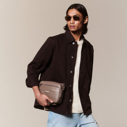 Ossian Ledertasche im Reporter-Stil