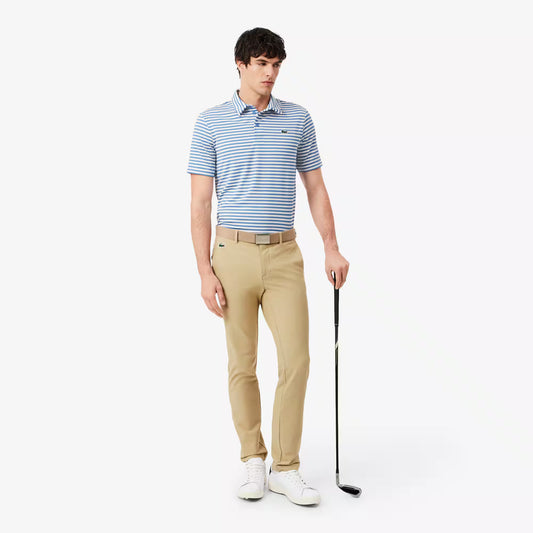 Regular Fit Ultra Dry Striped Golf Polo Shirt