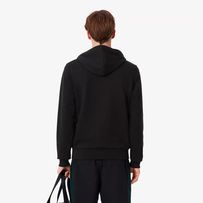 Zipped Colour-Block Hoodie