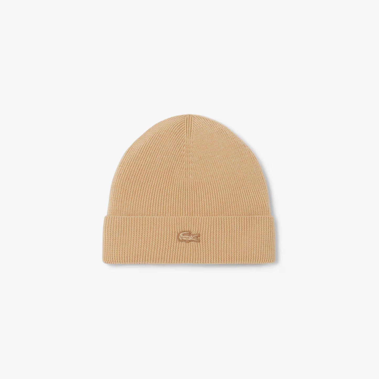 Ribbed Cuff Wool Beanie