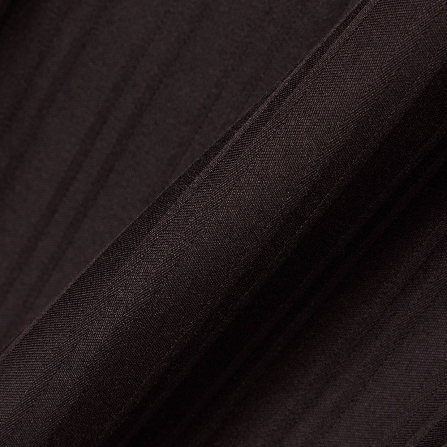 Straight Fit Striped Cotton Suit Pants