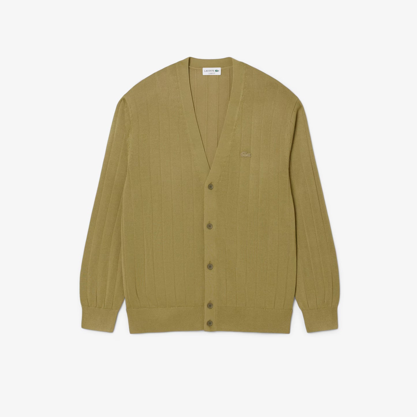 Fluid Rib Knit Cardigan