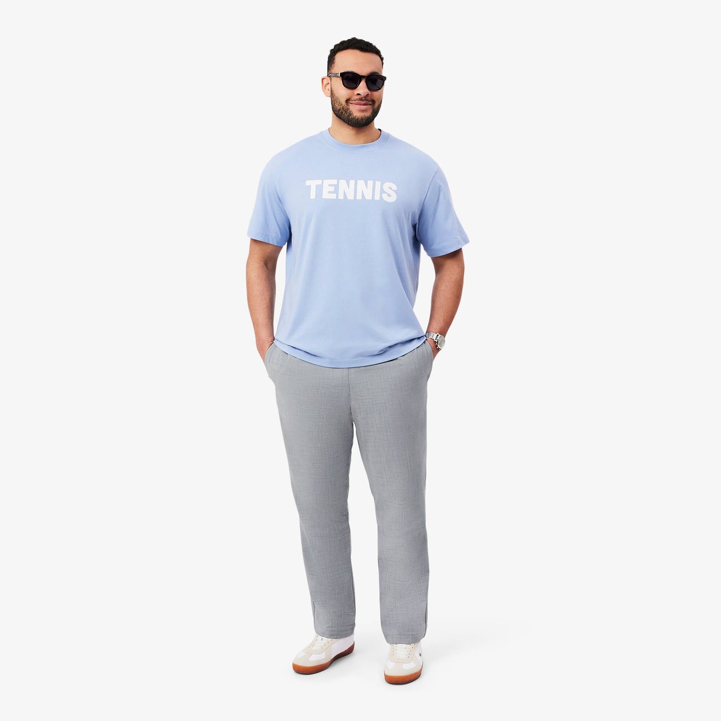 Regular Fit Wool Flannel Chino Pants
