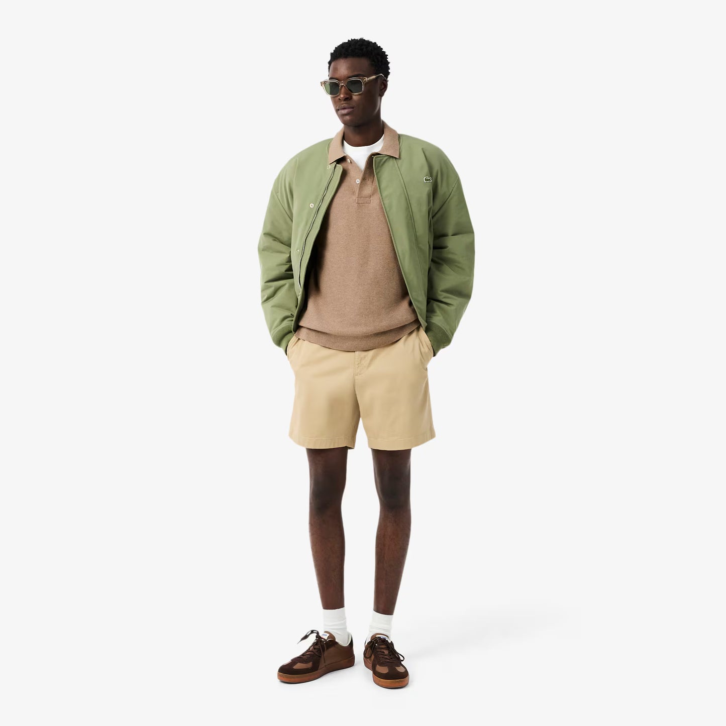 Klassisches Strick-Poloshirt