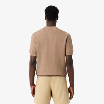 Klassisches Strick-Poloshirt
