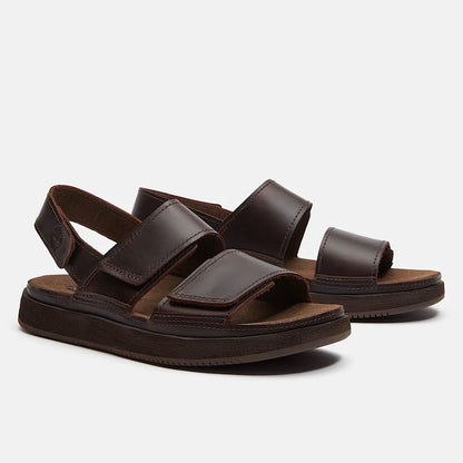 Casco Cove Backstrap Sandal Dark Brown Full Grain