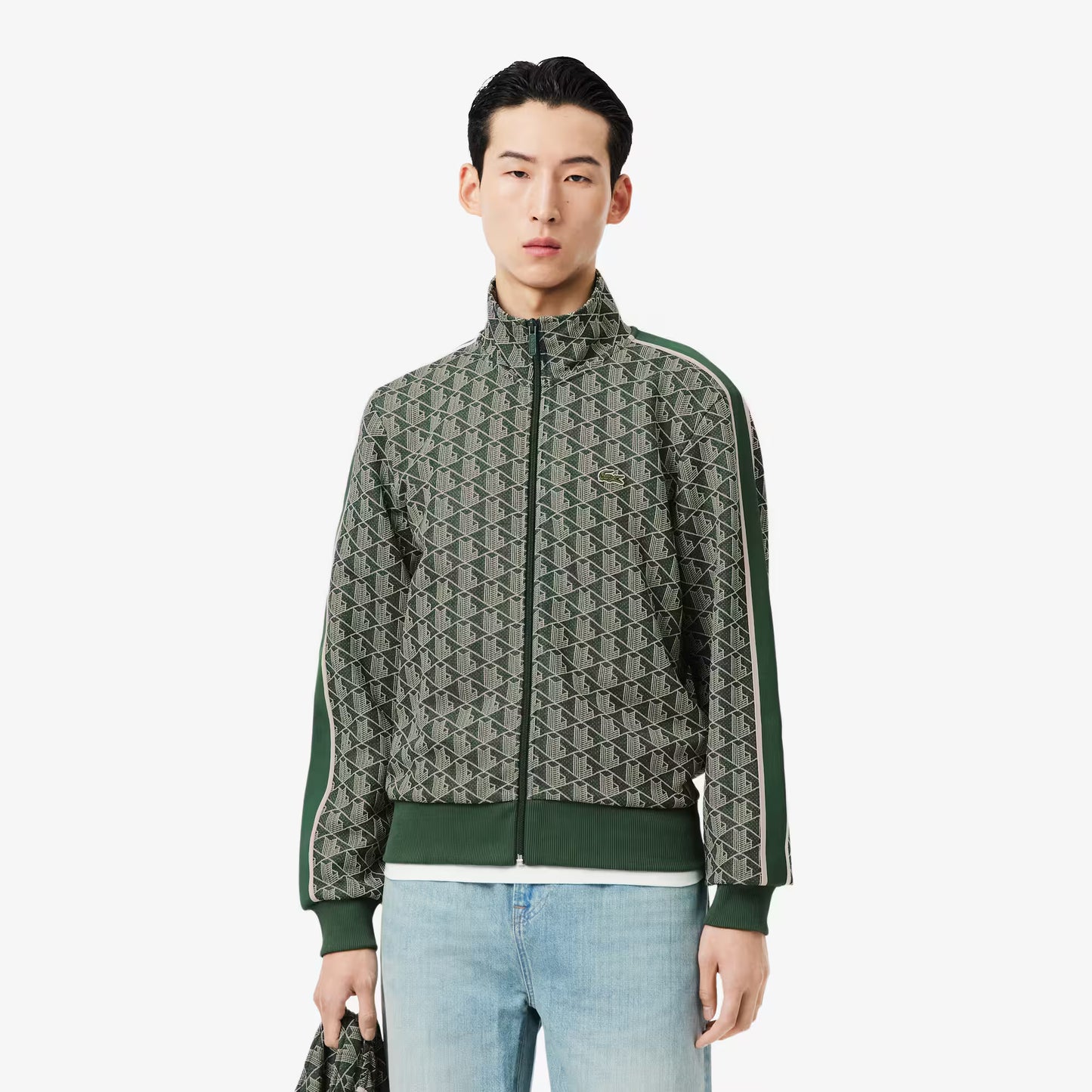 Paris Zip-Up Jacquard Track Jacket