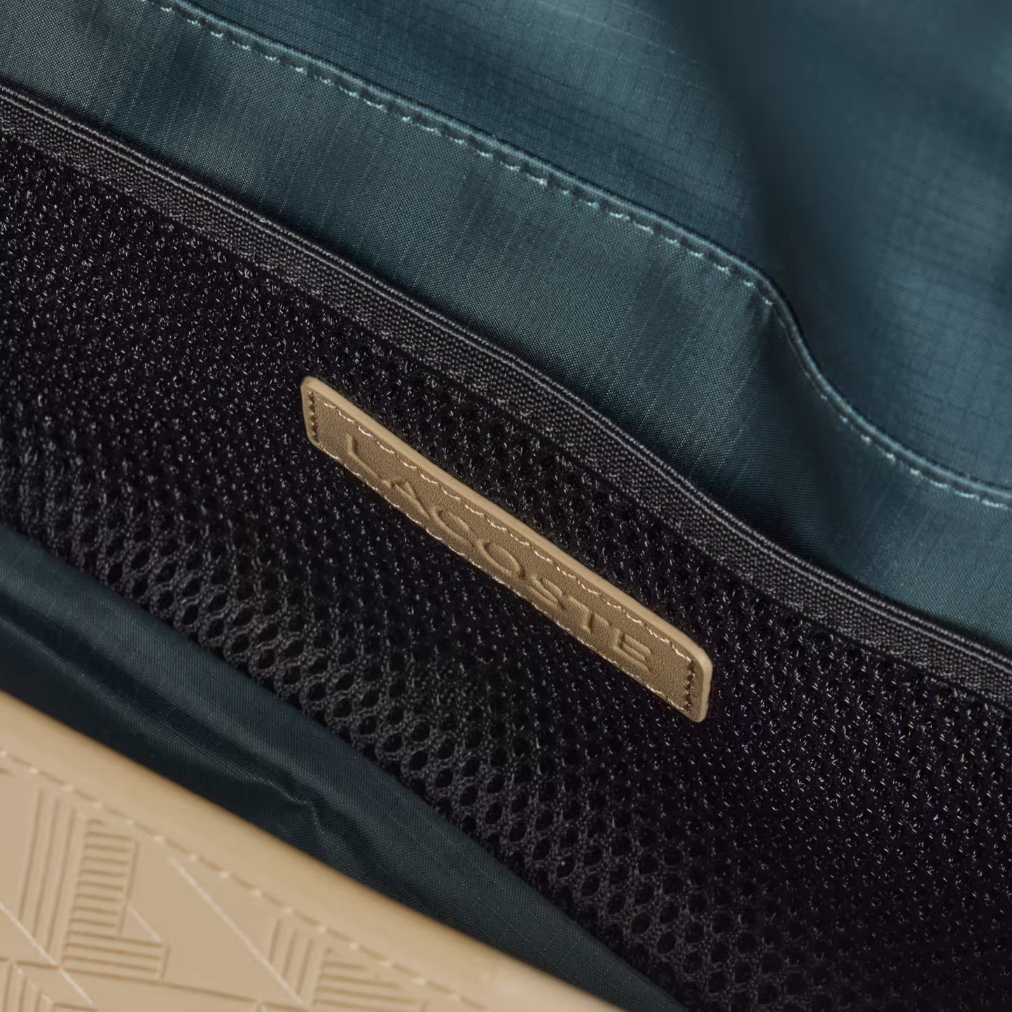 Small Monogram Leather Flap Satchel
