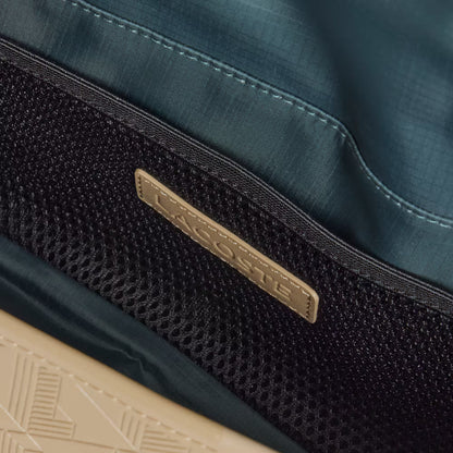 Small Monogram Leather Flap Satchel