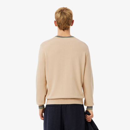 Striped Cotton Jersey Sweater