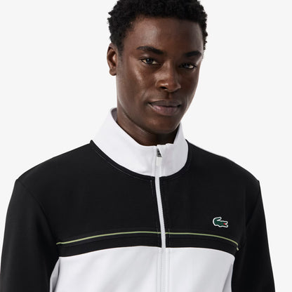 Sportliches Sweatshirt mit Reißverschluss und Color-Blocking