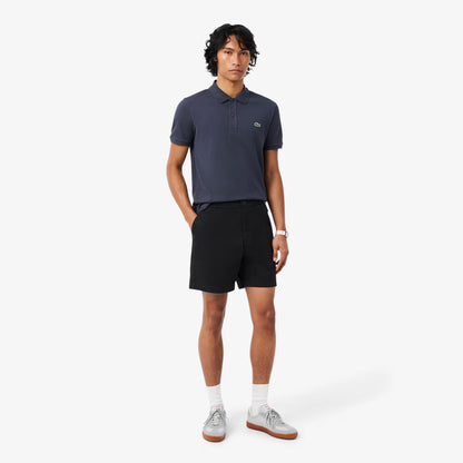 Regular Fit Stretch Cotton Shorts