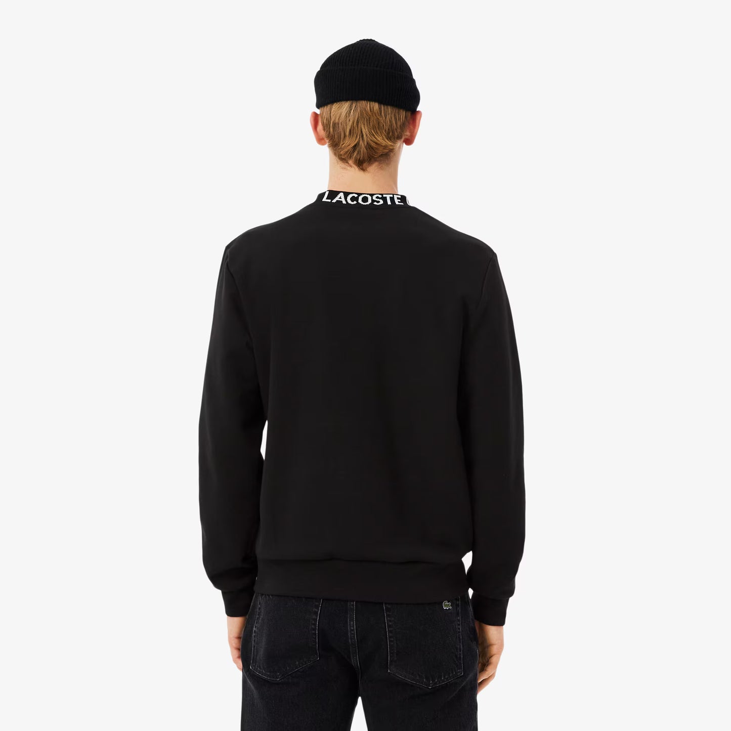 Jacquard Branded Jersey Sweatshirt