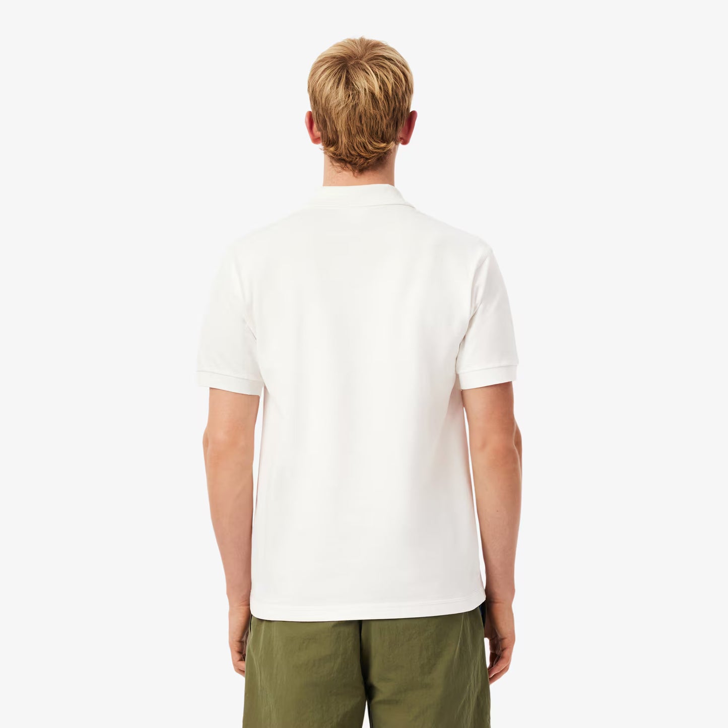 Klassisches Poloshirt mit besticktem Motiv aus Piqué