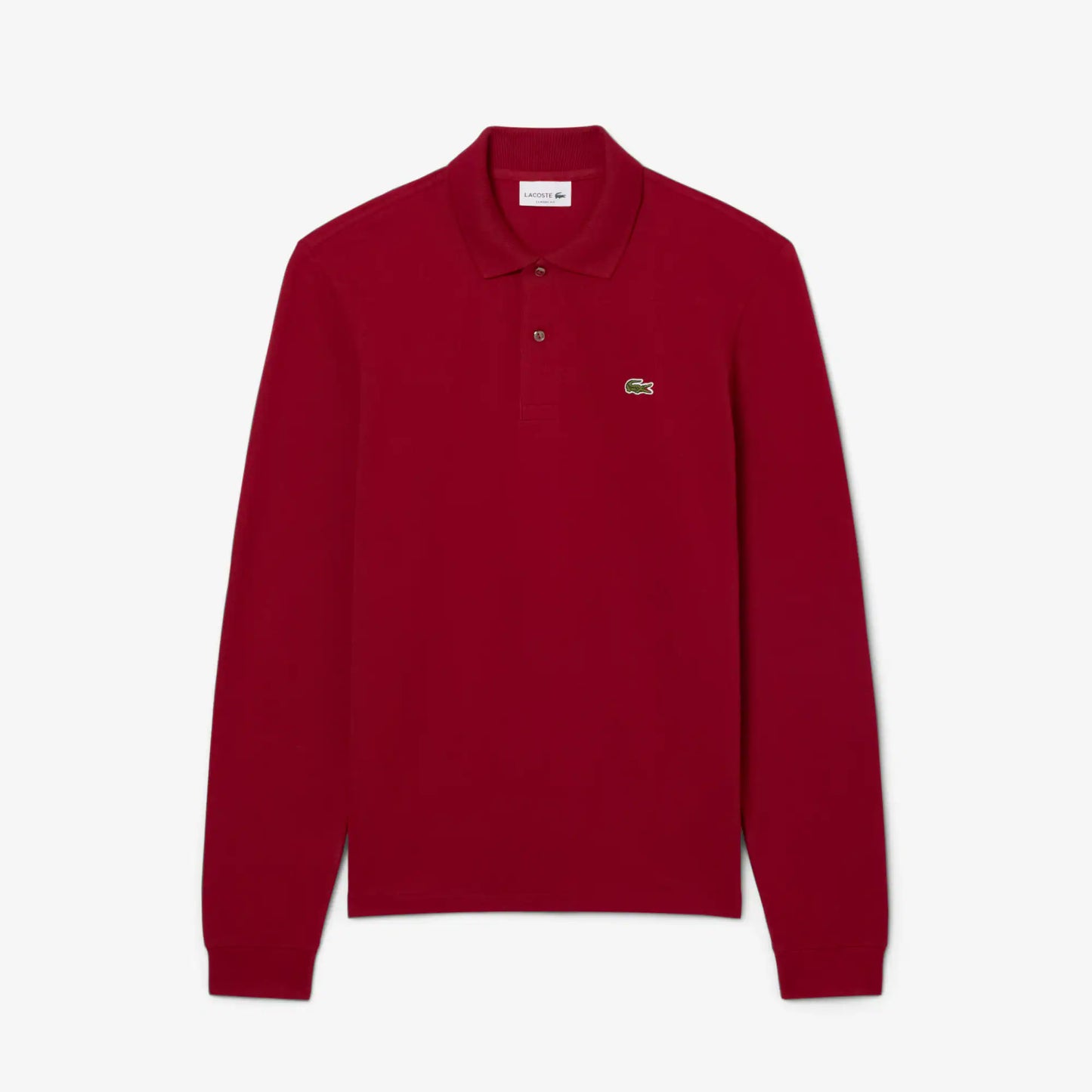 Classic Fit Long Sleeved L.12.12 Polo Shirt