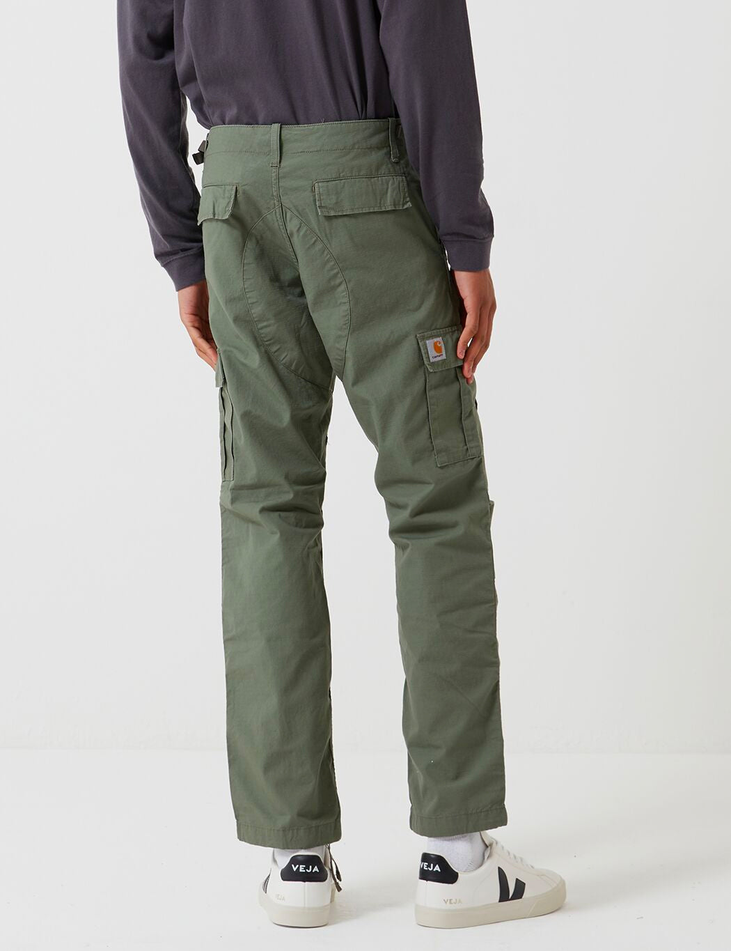 Pantalon d'aviation - Vert Dollar Rincé