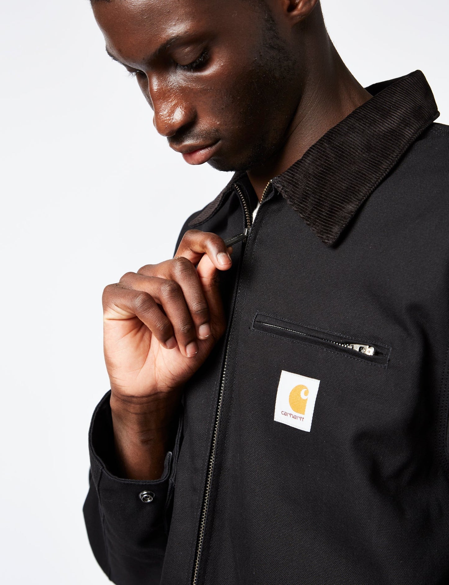 Detroit Jacket (gefüttert) - Schwarz