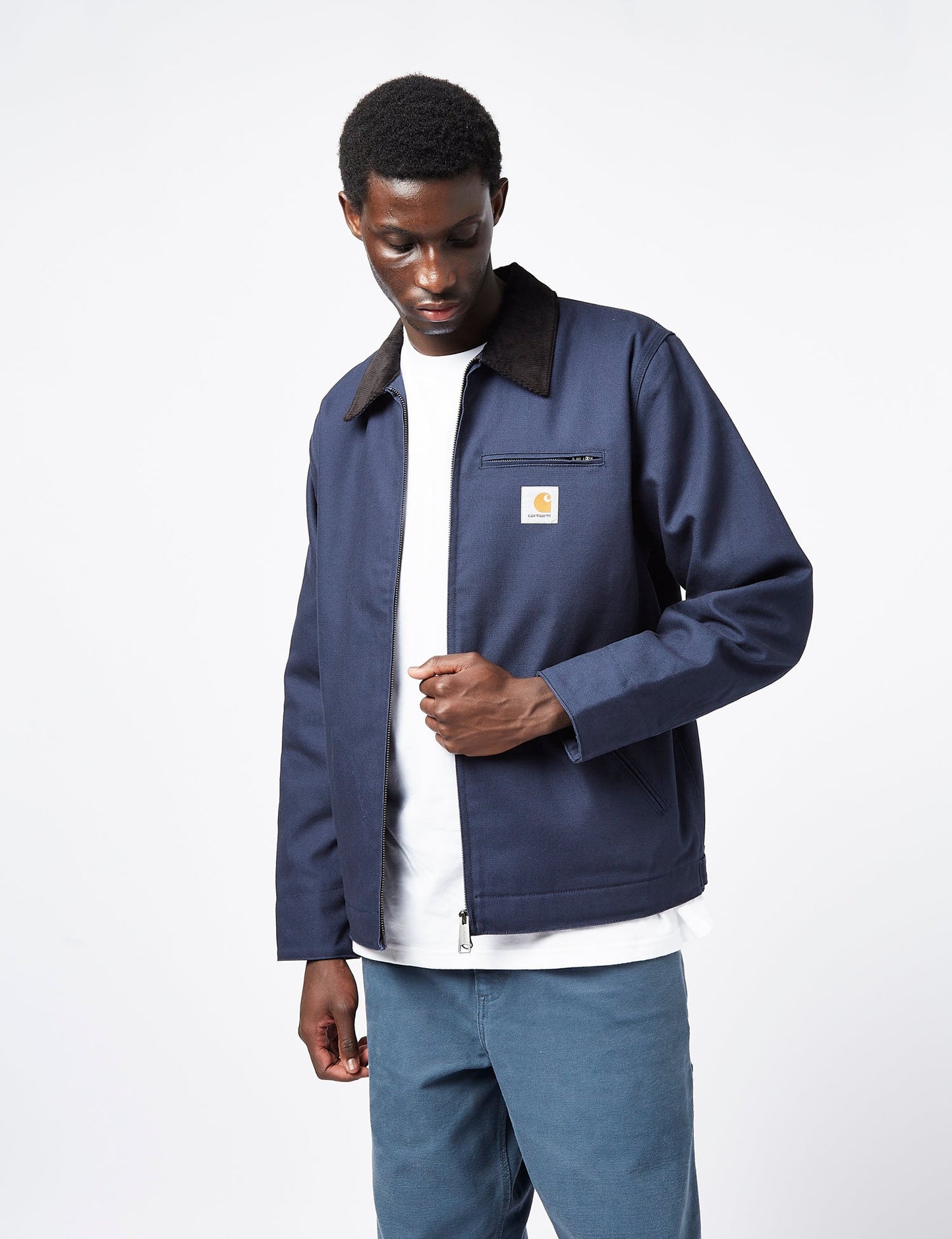 Detroit Jacke (gefüttert) - Blau