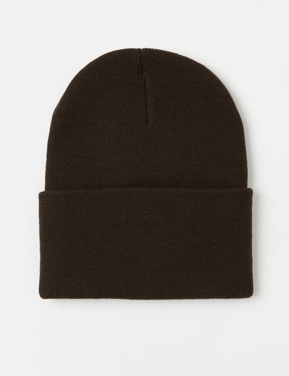 Mütze Beanie - Dunkles Umbra-Braun