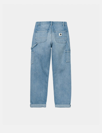 Damen Pierce Hose (Denim) – Hell Steingewaschen Blau