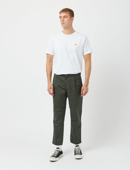 Abbott Hose (verkürzt, schmal zulaufend) - Boxwood Green