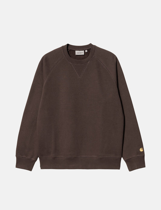 Sweat-shirt Chase – Marron Terre d'Ombre Foncée