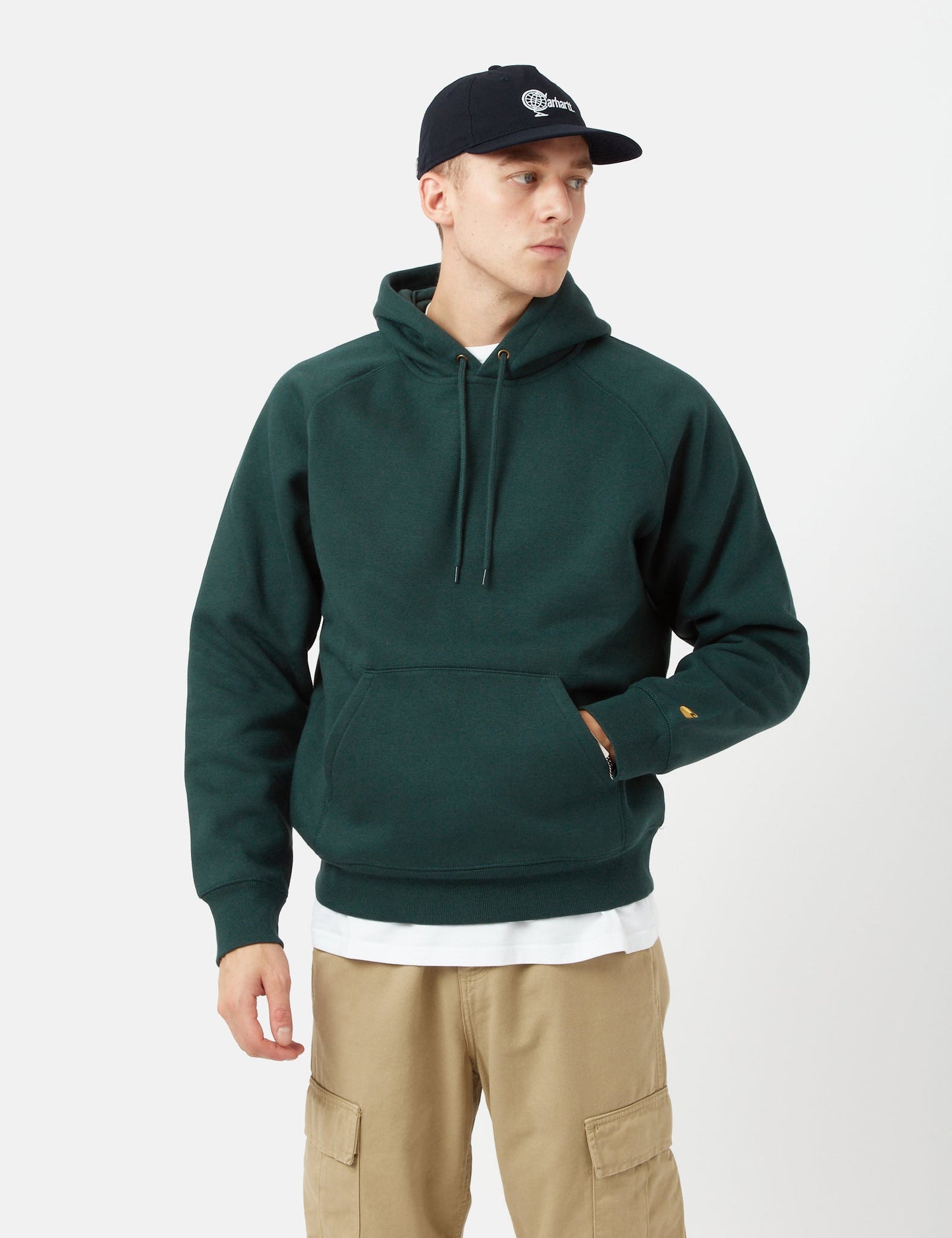 Kapuzenpullover Chase - Juniper Green