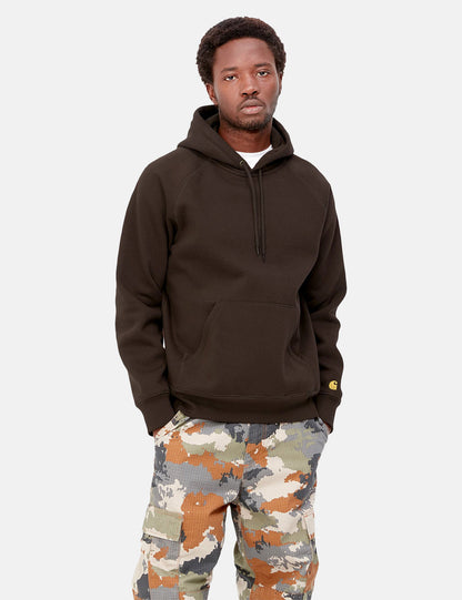 Kapuzenpullover Chase – Dunkles Umbra-Braun