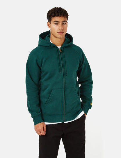 Chase Kapuzenjacke - Botanic Green