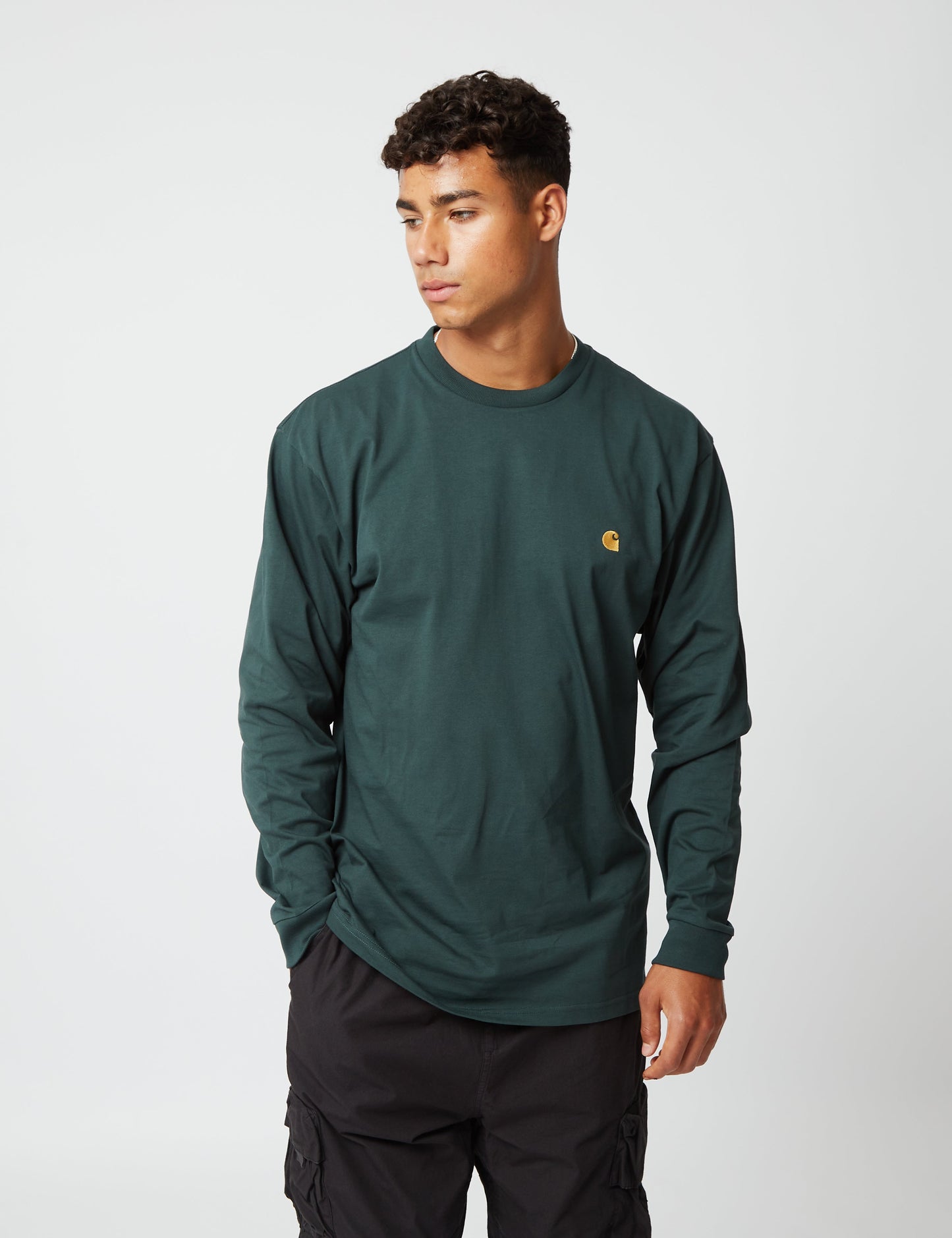 Chase Longsleeve T-Shirt - Juniper Green