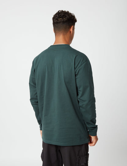 Chase Longsleeve T-Shirt - Juniper Green